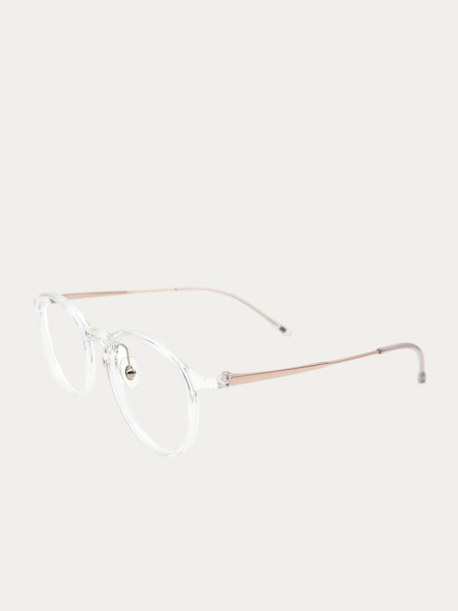 Holly in Clear Rose Gold